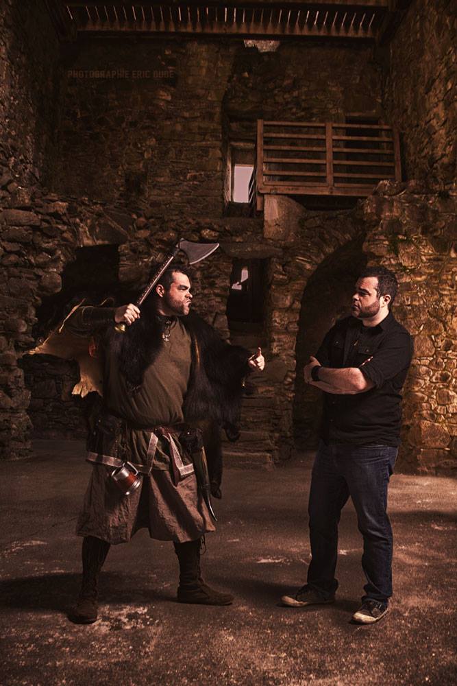 axe wielding larper